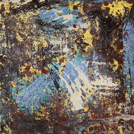 Framed Rustic Industrial 7 Canvas 5 Print