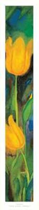 Framed Tulipani Gialli Print