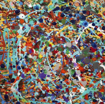 Framed Spin 2 - Canvas 3 Print