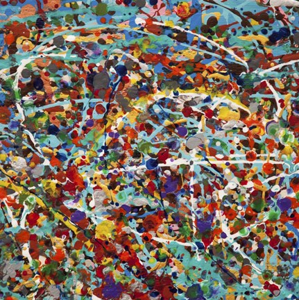 Framed Spin 2 - Canvas 4 Print