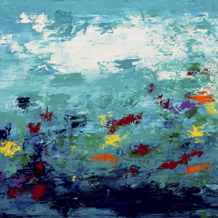 Framed Color Garden 2 Print