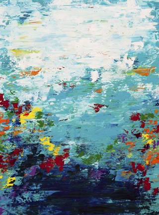 Framed Color Garden 3 Print