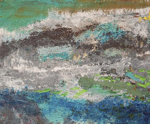 Framed Island From the Sky Print