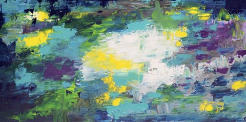 Framed Jardin de Elsie Print