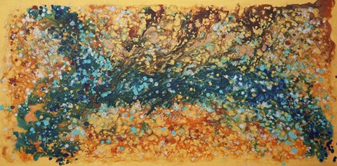 Framed Liquid Energy 20 Print