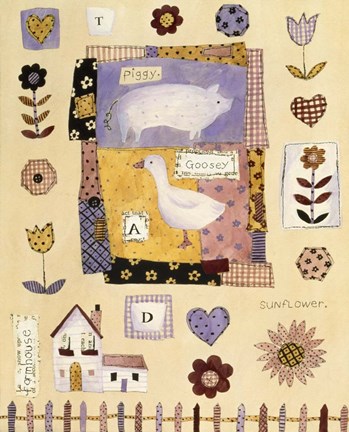 Framed On the Farm Print