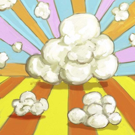 Framed Pop Popcorn Print