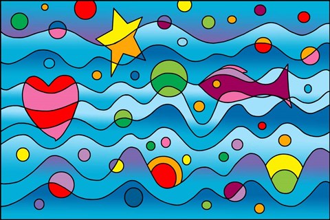 Framed Underwater Print