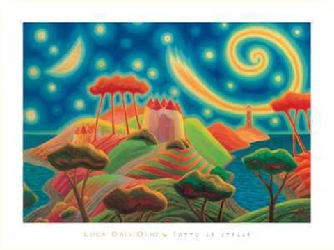Framed Sotto le Stelle Print