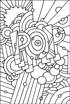 Framed Pop Word Print