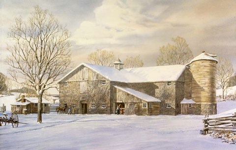 Framed Men Return Print