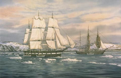 Framed Whaling Station Print