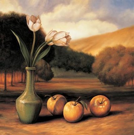 Framed Apple Landscape Print