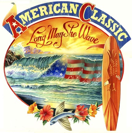 Framed American Classic Print