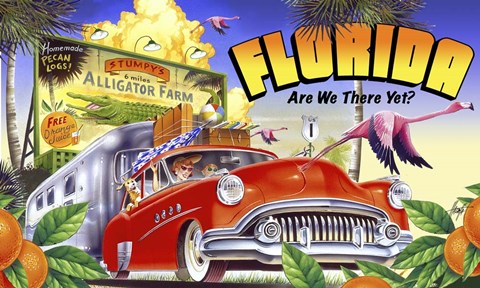 Framed Road Trip Print