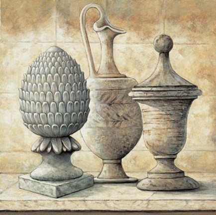 Framed Michael Garnier - Golden Classic II Size 19.75x19.75 Print