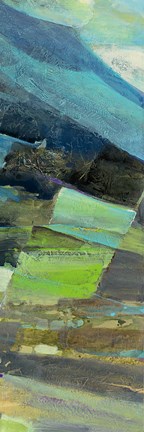 Framed View of the Coast Panel II Print