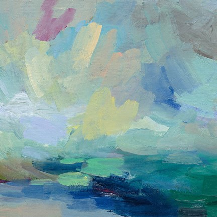 Framed Storm I Print