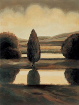 Framed Daybreak I Print