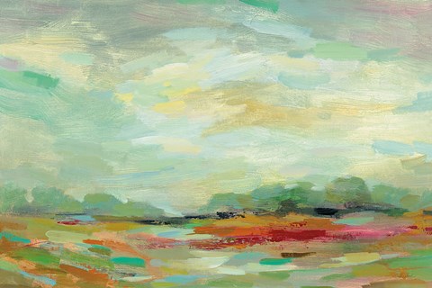 Framed Sunrise Field Print