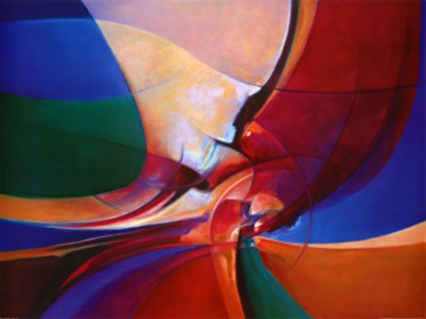 Framed Island Romance Print