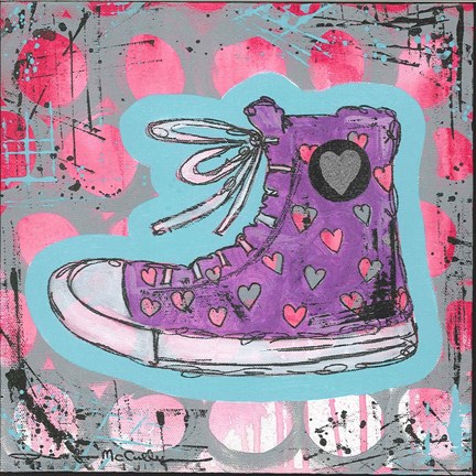 Framed Sneaker Print