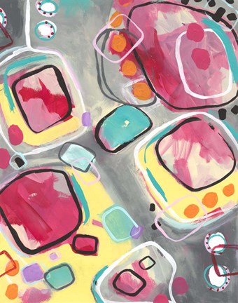 Framed Just Roll With It Print