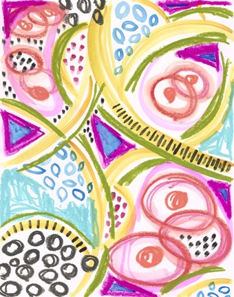 Framed Lemons Or Grapefruit Print