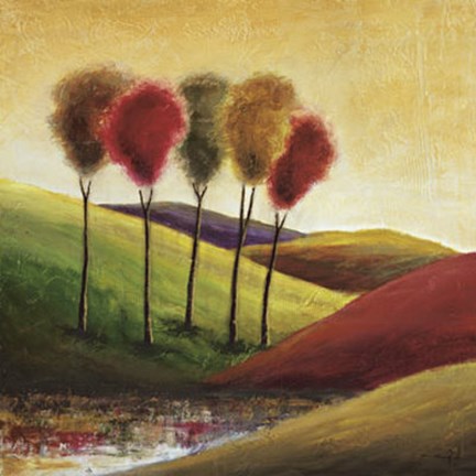 Framed Endless Hills II Print