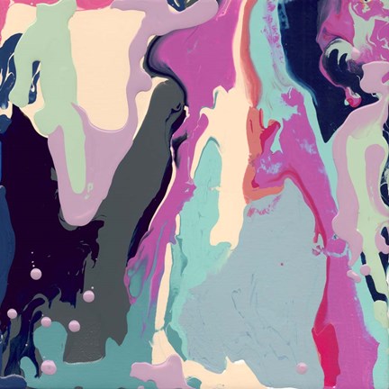 Framed Pour - Abstract Print