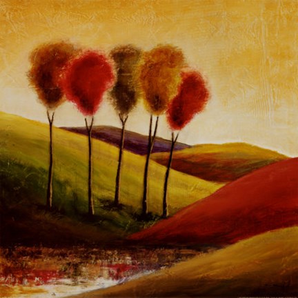 Framed Endless Hills II Print