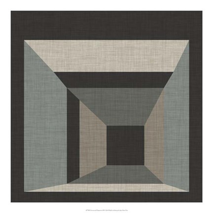 Framed Geometric Perspective III Print