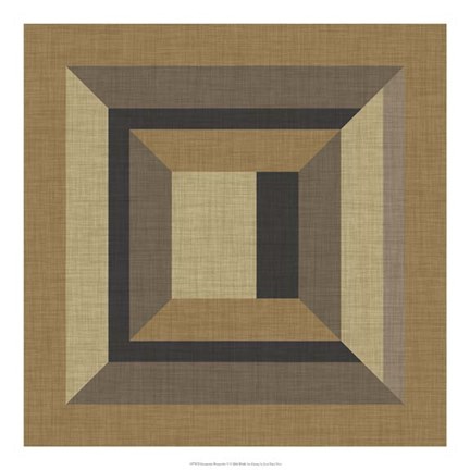 Framed Geometric Perspective V Print