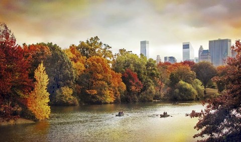 Framed Ode to Central Park Print