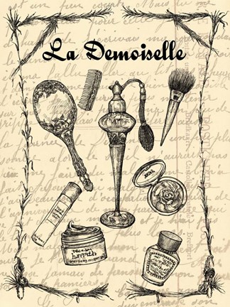 Framed Bath Femme II Print