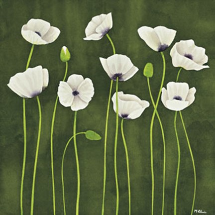 Framed Papaveri Danzanti Print