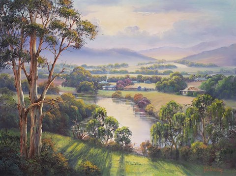 Framed After The Rain - Morpeth Print