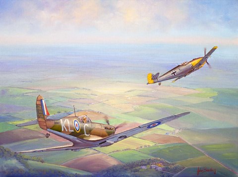 Framed Nowhere To Hide Print