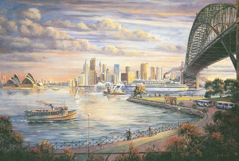 Framed Sydney Farewell Print