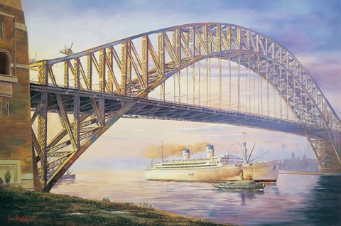 Framed Days Of Steam Print