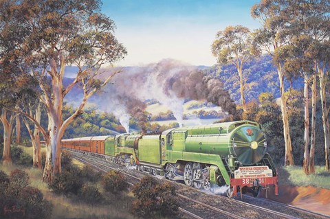 Framed Western Endeavour Print