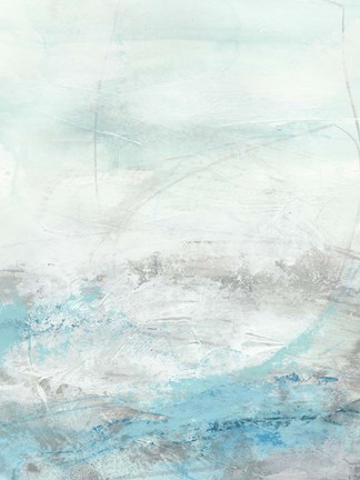 Framed Glass Sea III Print