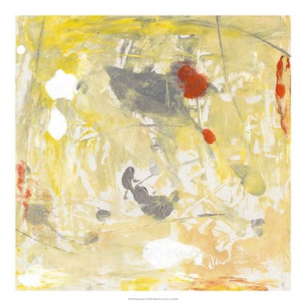 Framed Lemon Jostle I Print