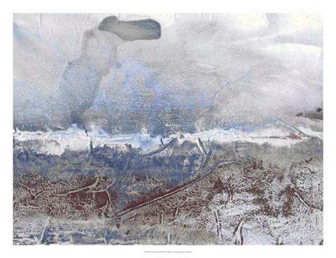 Framed Horizon Spray III Print