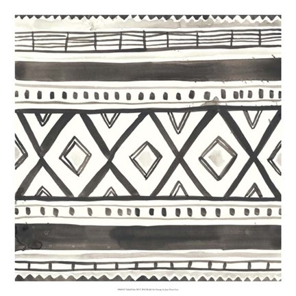 Framed Tribal Echo III Print