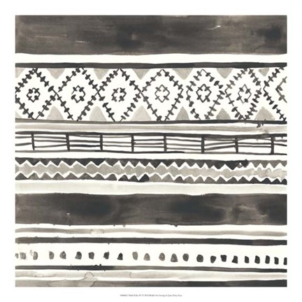 Framed Tribal Echo IV Print