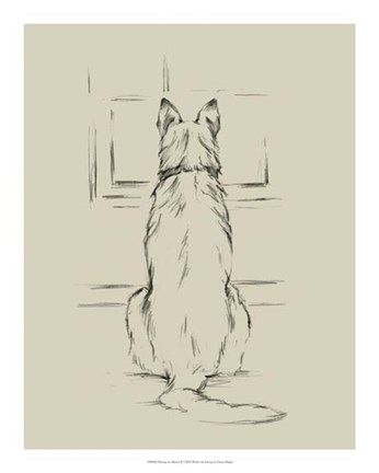 Framed Waiting for Master II Print