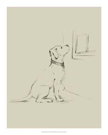 Framed Waiting for Master III Print