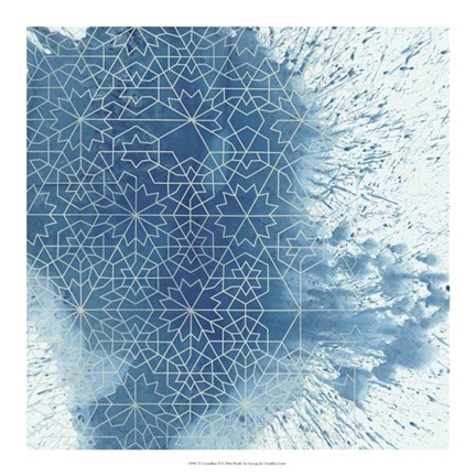 Framed Crystalline II Print