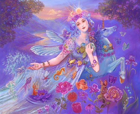 Framed Earth Mother Print